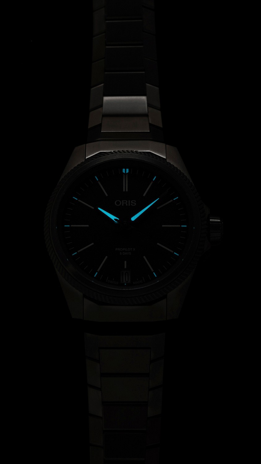 ORIS  Мужские швейцарские часы, автоматический механизм, титан, 39 мм